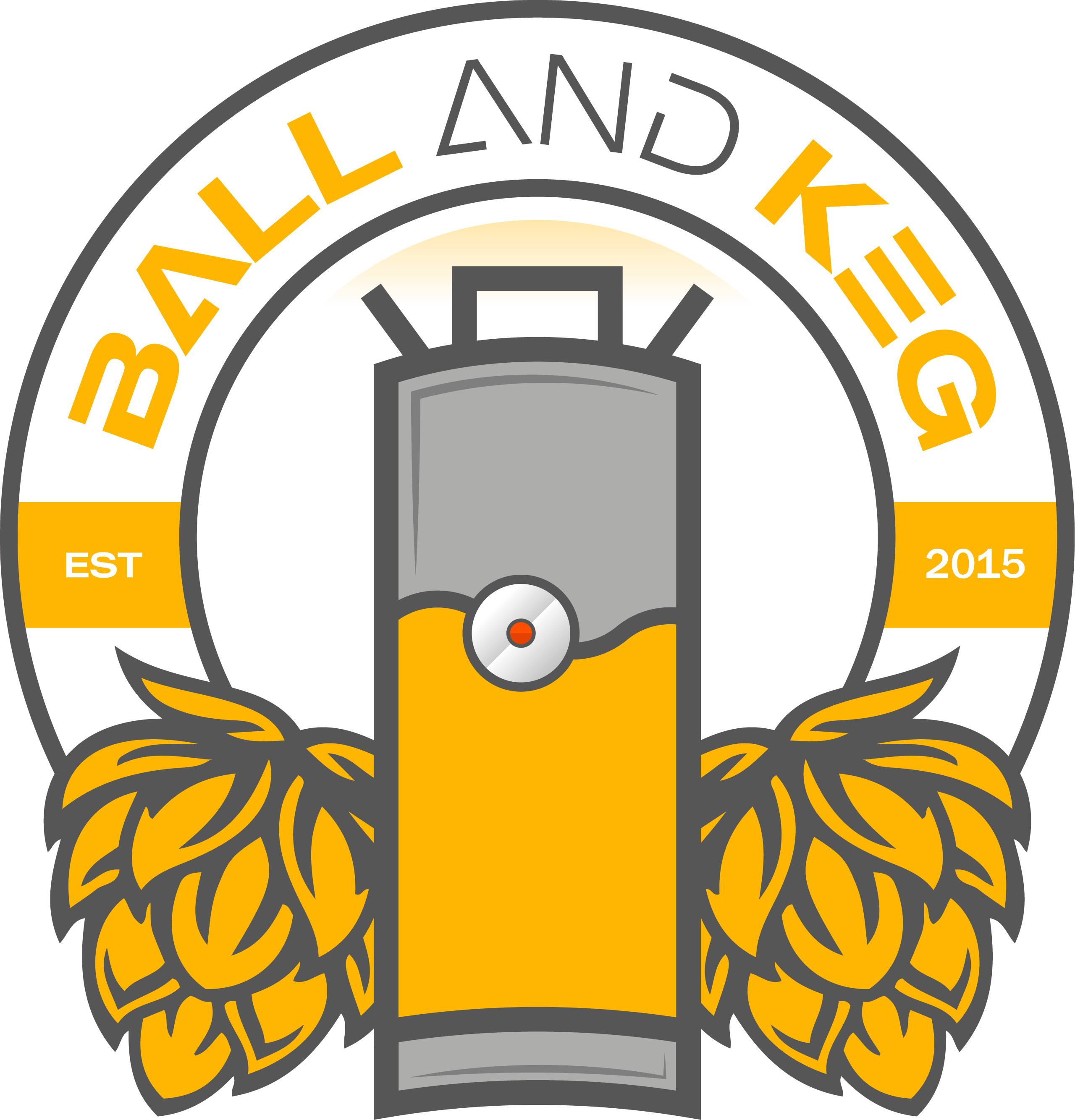 Ball and Keg - Logo